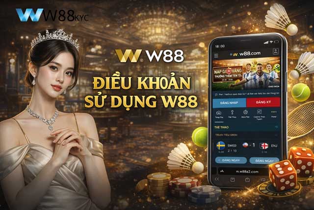 Bản điều khoản sử dụng chính thức tại hệ thống nhà cái W88 Ecogreen